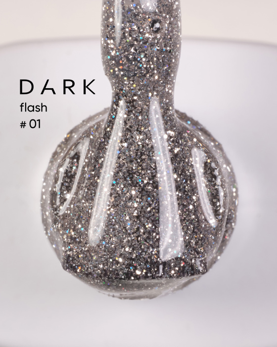 Dark Gel Polish Flash 01, 10 ml