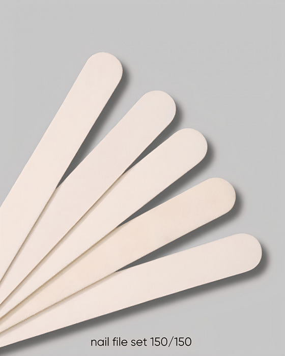 DARK Набір одноразових пилочек, 50 шт (150/150 грит)