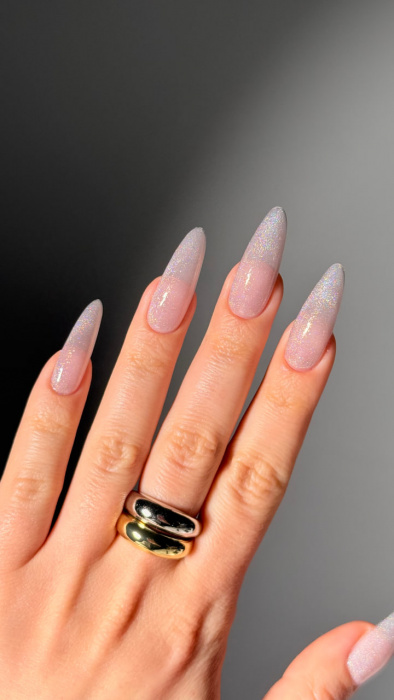 Dark gel polish Hologram cat 02, 6 ml