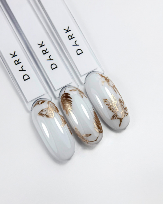 DARK Stamping Polish №21 біле золото металік, 10 мл