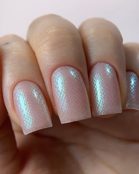 DARK Stamping Polish №47 зелений хамелеон, 10 мл