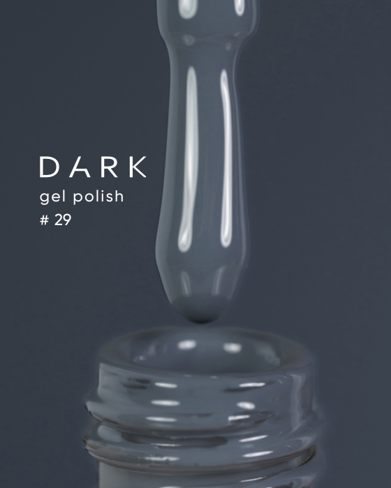 Dark gel polish (new collection) 29, 10 ml