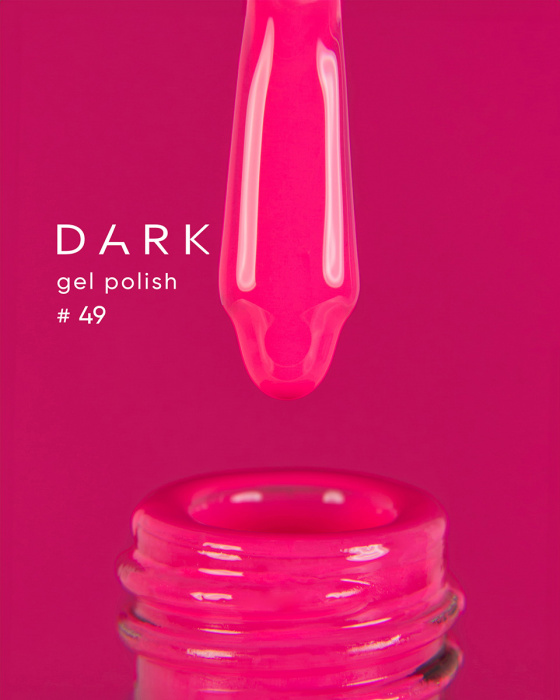 Dark gel polish 049, 6 ml