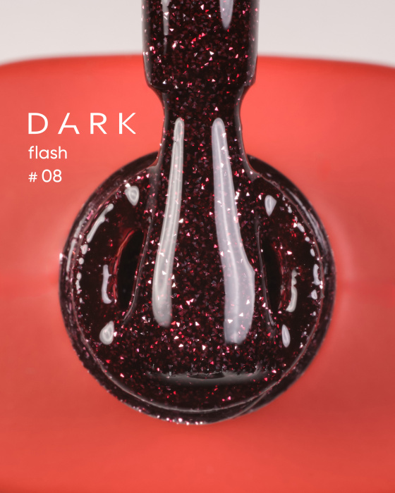 Dark Gel Polish Flash 08, 10 ml