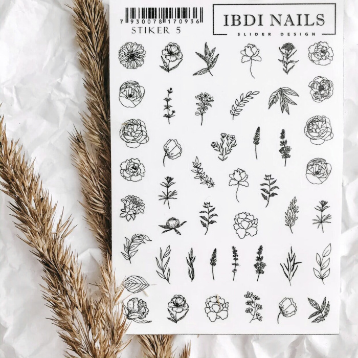 Stiker IBDI Nails 05