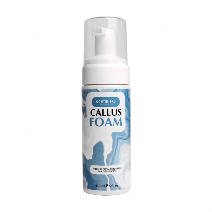Komilfo Callus Foam - пінний кератолітик для педикюру, 150 мл