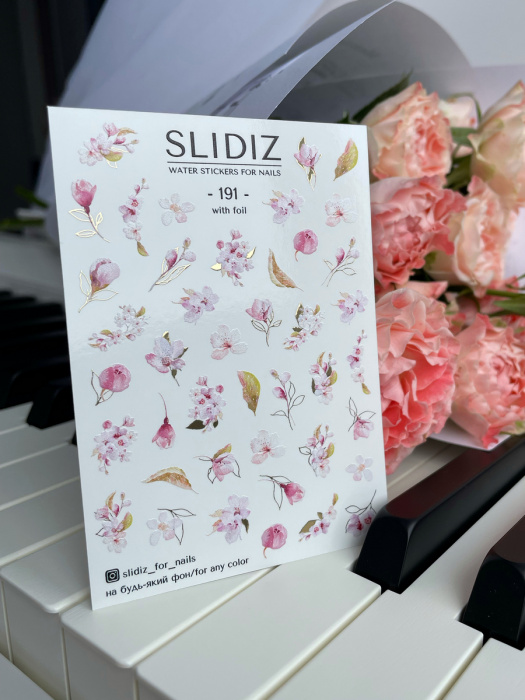 Фольгований слайдер дизайн SLIDIZ №191