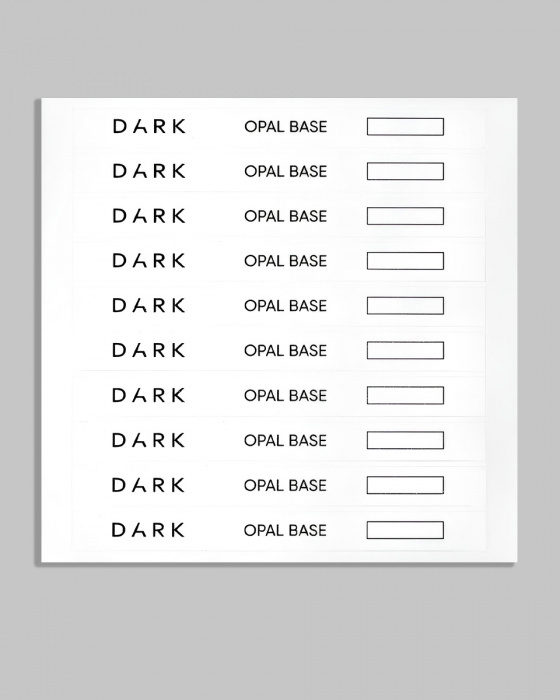 DARK Наліпки на тіпси сет з віконцем Opal base