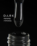 DARK Stamping polish №01 чорний STICKY, 8 ml