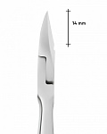 Кусачки професійні для нігтів Staleks CLASSIC 63 14 мм