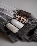 DARK Stamping polish №45 коричневий металік, 8 ml