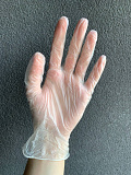 Рукавички вінілові без пудри нестерильні Medicom Safe Touch прозорі, розмір М (100 од.)