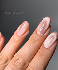 Dark gel polish Cat Eye 25, 10 ml