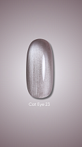 Dark gel polish Cat Eye 23, 10 ml