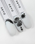 DARK Stamping Polish №01 чорний STICKY, 10 мл