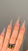 Dark gel polish Hologram cat 01, 6 ml