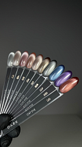 Dark gel polish Cat Eye 27, 10 ml