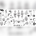 Пластина для стемпінгу DARK 10