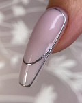 DARK Silver metal Gel Paint , 5 г