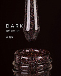 Dark gel polish 125, 6 ml