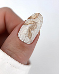DARK Stamping Polish №02 білий STICKY, 10 мл