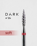 Фреза алмазна Dark №124 червоне полум'я торнадо 023