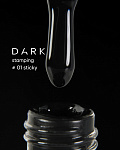 DARK Stamping polish №01 чорний STICKY, 10 ml