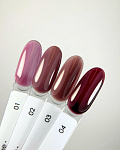 Dark Gel Polish Vitrage 04, 6 ml