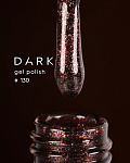 Dark gel polish 130, 10 ml