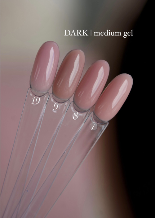 DARK Medium Gel №09 (оновленний колір), 15 мл (без пензлика)