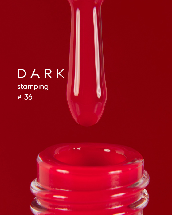 DARK Stamping polish №36 феррарі, 8 ml