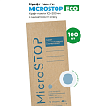 Крафтпакети Мікростоп ECO з індикатором 4 класу 100*200 мм 100 шт  (коричневі)